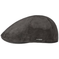 Texas Goat Suede Flat Cap by Stetson - &pound;149.00