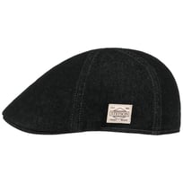 Texas Robust Denim Flat Cap by Stetson - &pound;79.00