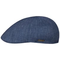Texas Stripe Structure Flat Cap by Stetson - &pound;89.00
