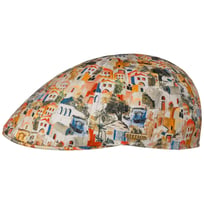 Texas Village Print Flat Cap by Stetson - &pound;79.00