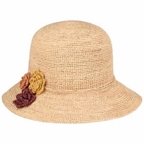 Three Blossoms Raffia Hat by Gebeana - &pound;70.95