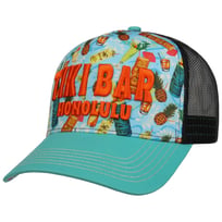 Tiki Bar Trucker Cap by King Kerosin - &pound;35.95