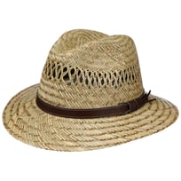 Traveller Leather Band Straw Hat by Lipodo - &pound;26.95