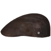 Trentham Leather Flat Cap by Lierys - &pound;105.95