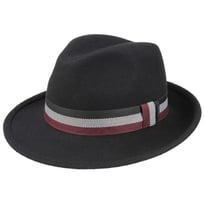 Tricolour Ribbon Bogart Hat by Lipodo - &pound;52.95