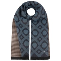 Two Patterns Cotton Scarf by Stetson - &pound;69.00