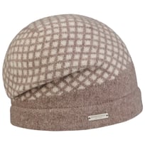 Twotone Check Milled Wool Headsock by Seeberger - &pound;52.95