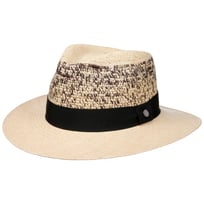 Twotone Crown Traveller Panama Hat by Lierys - &pound;113.95