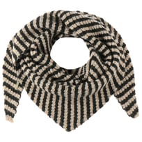 Twotone Knit Triangular Scarf by Seeberger - &pound;40.95
