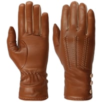 Twotone Nappa Leather Gloves by Caridei - &pound;122.95