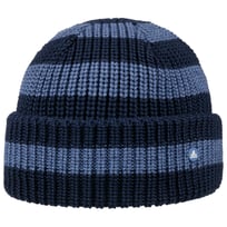 Twotone Stripes Beanie Hat by Hammaburg - &pound;43.95