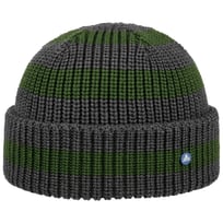 Twotone Stripes Beanie Hat by Hammaburg - &pound;43.95