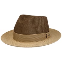 Twotone Toyo Fedora Raffia Hat by Stetson - &pound;89.00