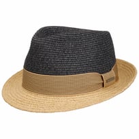 Twotone Toyo Trilby Raffia Hat by Stetson - &pound;89.00