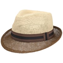 Twotone Trilby Straw Hat by Lipodo - &pound;26.95