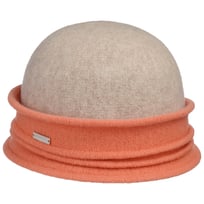 Twotone Woolmark Cloche Hat by Seeberger - &pound;94.25