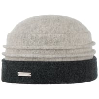 Twotone Woolmark Milled Wool Hat by Seeberger - &pound;87.95
