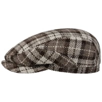 Undyed Harris Tweed Driver Flat Cap by Stetson - &pound;139.00