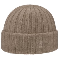 Undyed Sustainable Cashmere Beanie Hat by Stetson - &pound;119.00