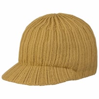 Uni Knit Beanie Hat with Peak by McBURN - &pound;17.95