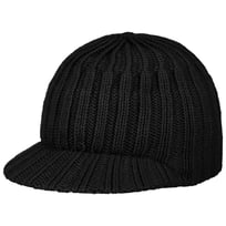 Uni Knit Beanie Hat with Peak by McBURN - &pound;17.95