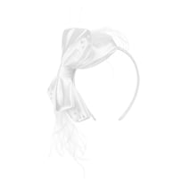 Uni Satin Fascinator by McBURN - &pound;61.95