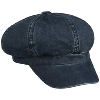 Uni Washed Cotton Newsboy Cap by Lipodo - &pound;26.95