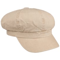 Uni Washed Cotton Newsboy Cap by Lipodo - &pound;26.95
