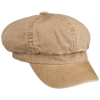 Uni Washed Cotton Newsboy Cap by Lipodo - &pound;26.95