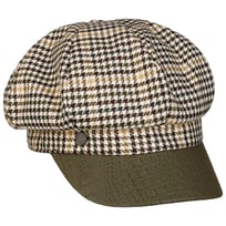 Verlea Houndstooth Newsboy Cap by Lierys - &pound;52.95
