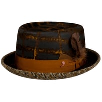 Vescova Pork Pie Cloth Hat by Alfonso DEste - &pound;105.95