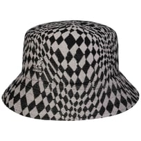 Warped Check Bucket Cloth Hat by Kangol - &pound;37.95