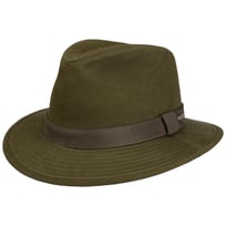 Waxed Traveller Cloth Hat by Stetson - &pound;99.00
