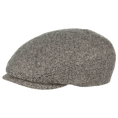 Woodfield Herringbone Flat Cap by Stetson - &pound;59.00
