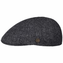 Wool Herringbone Duck Cap by Balmoral - &pound;69.95