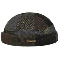 Wool Mix Patchwork Docker Hat by Stetson - &pound;89.00