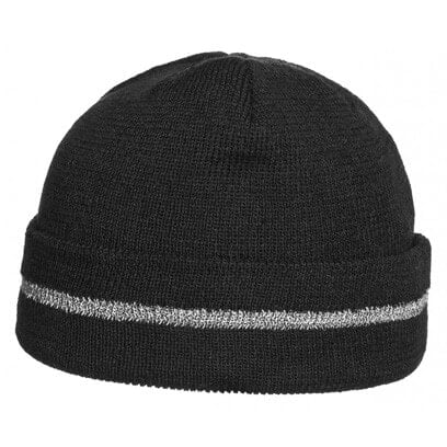 Workout Knit Hat with Reflective Cuff - &pound;8.95