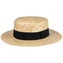 Boater Straw Hat by Lipodo nature