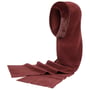 Fleece Hat-Scarf with Faux Fur by Lierys bordeaux