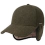 Vaby Ear Flaps Cap by Stetson darkolive