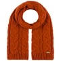 Britta Cable Knit Scarf by McBURN rust
