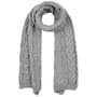 Britta Cable Knit Scarf by McBURN light grey