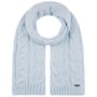 Britta Cable Knit Scarf by McBURN light blue