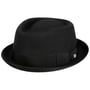 Diamond Crown Pork Pie Hat by Lierys black