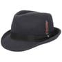 Elkader Trilby Felt Hat by Stetson grey