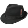 Elkader Trilby Felt Hat by Stetson black