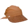 Ansali Straw Visor Cap by Seeberger brown