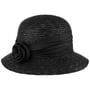 Kassida Straw Hat by Seeberger black