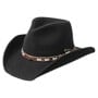 Smokey Ranger Felt Hat by Scippis black
