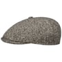 Herringbone Flat Cap by Lierys brown